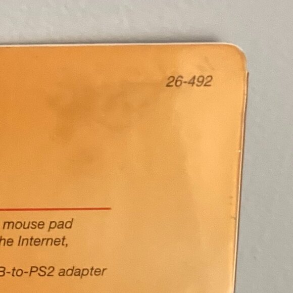 Vintage NOS Optical Scroll Mouse USB PS2 Compatible by Compaq - Picture 3 of 7